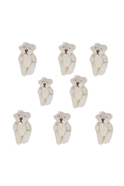 Hobigram Parti Malzemeleri Peluş Ayıcık Parmak Ayıcık 5x3,5 Minik Boy Ayıcık ...