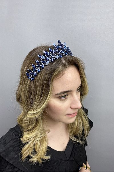 Hobigram Bridal Accessory Subra Model Bridal Henna Crown – Bridal Accessory, Stylish Design, Women's Accessory – Bridal