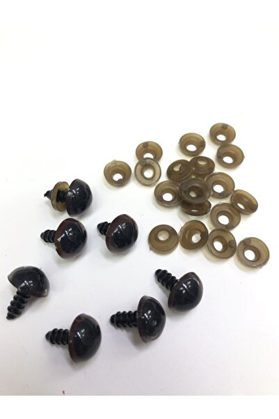 Hobigram Parti Malzemeleri Amigurumi Vidalı Göz – Özel Tasarım, Aksesuar, Kal...