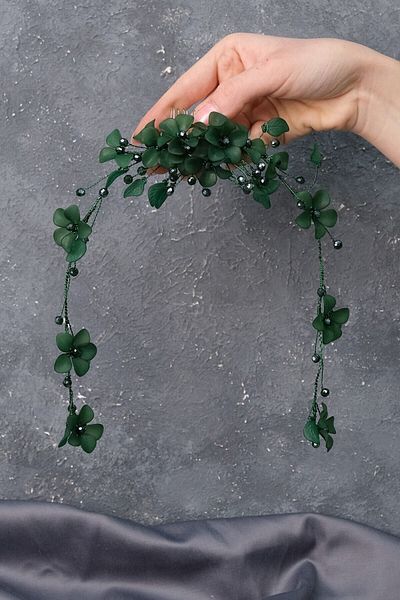 Hobigram Hair Accessory Mila Flower Branch Motif Bridal Henna Crown – Other Hair Accessories, Stylish Design – Other