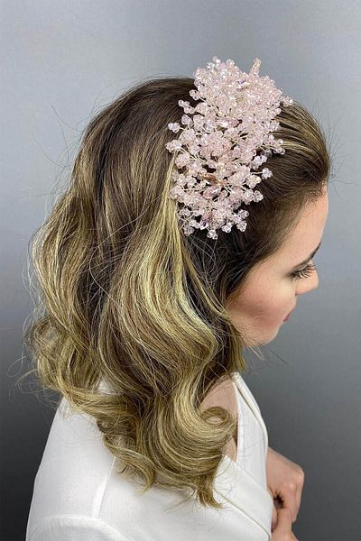 Hobigram Hair Accessory Barbara Model Bridal Henna Crown – Other Hair Accessories, Stylish Design, Women's Accessory