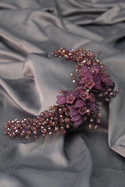 Hobigram Hair Accessory Şimal Beaded Bridal Tiara and Hair Turban Accessory – Other Hair Accessories – Other Sa