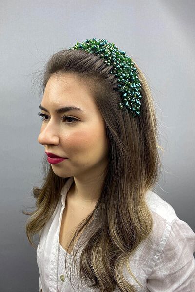 Hobigram Hair Accessory Green Pegasy Model Hair and Turban Accessory – Other Hair Accessories, Stylish Design – Di