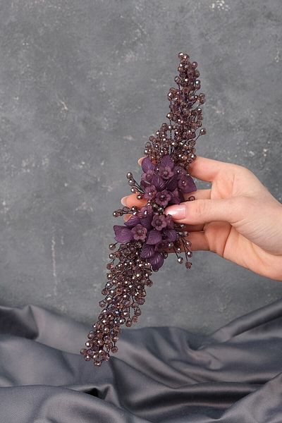 Hobigram Hair Accessory Şimal Beaded Bridal Tiara and Hair Turban Accessory – Other Hair Accessories – Other Sa