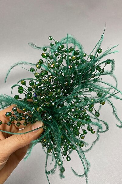 Hobigram Hair Accessory Crystal Beaded and Feather Hair Accessory – Other Hair Accessories, Stylish Design – Other