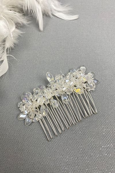Hobigram Bridal Accessory Aden Scalloped Buckle Bridal Hair Accessory – Bridal Accessory, Stylish Design – Bridal Accesso