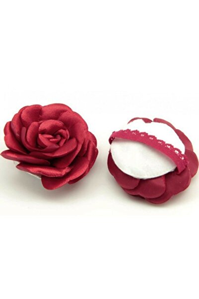 Hobigram En Güzel Gelinlere El Avuç Içi Gülü Kırmızı 2li Saten Lastikli – Gel...