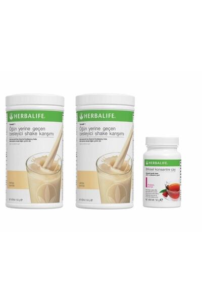 Herbalife Ekonomik Paket (2 Adet Vanilyalı Shake Ve Ahududulu Çay) Kilo Verme...