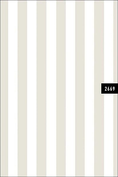 Natural Wall212 2669 Süt Kahve Beyaz Çizgili Desen Duvar Kağıdı 5,00 M²
