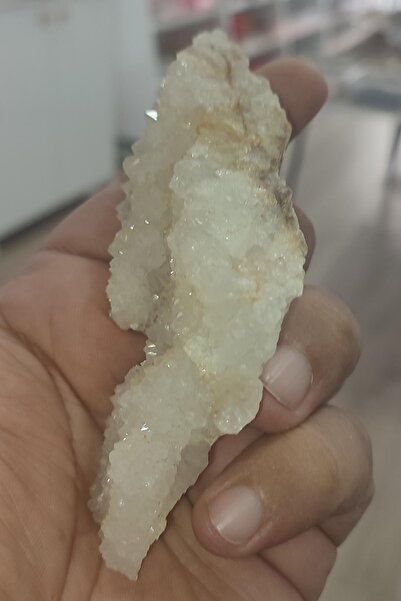 TAŞÇIZADE Kuvars Taşı Doğaltaş Ham İşlenmemiş Dekoratif Kütle 121 gr