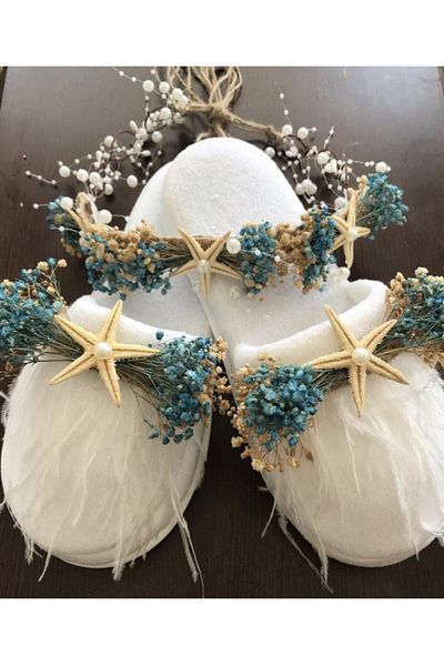 Hobigram Lohsa Sets Special Design Starfish Bud Crown Slippers Maternity Set – Maternity Set – Maternity