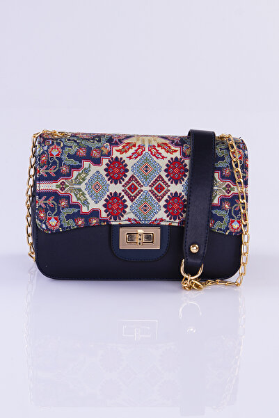 MOTTİF İSTANBUL Dokuma Zincirli Deri Kadın Omuz Çapraz Çanta Mottif Istanbul ...