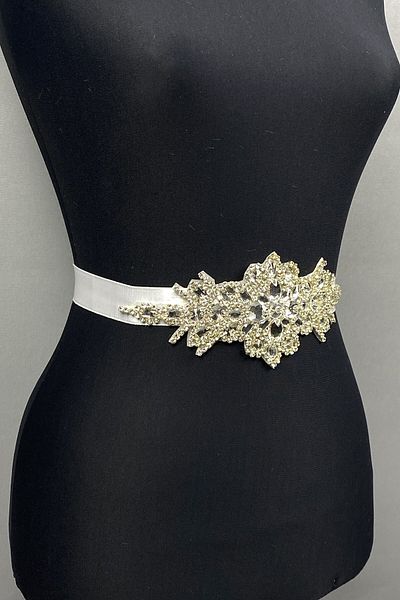 Hobigram Handmade Belt Shawl Patterned Stone Evening Dress Belt – Belt, Stylish Design, Women's Accessory