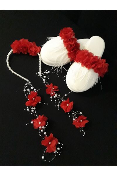 Hobigram Lohsa Sets Red Maternity Slippers Tac – Special Design, Accessory, Quality Production, Eye-Catching Style –