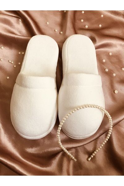 Hobigram Lohsa Sets Women's Pearl Maternity Crown Slippers Set – Maternity Set, Stylish Design, Women's Accessory – Loh