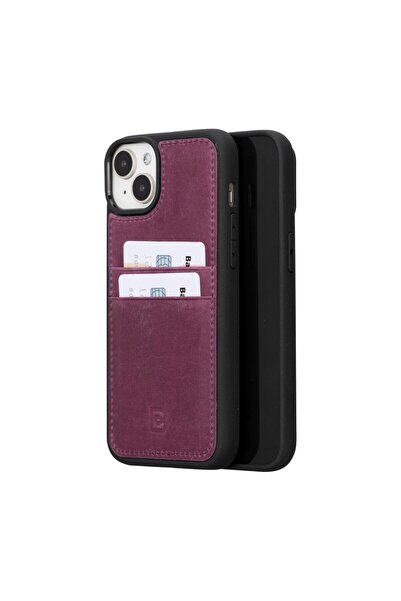 Bouletta Apple iPhone 15 Uyumlu Deri Arka Kapak FXCP CZ7