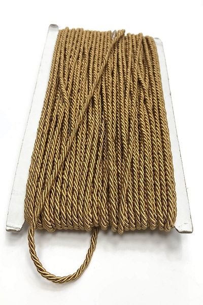 Hobigram Πλεκτό νήμα ανοιχτό καφέ κορδόνι σχοινί 3 mm 1 Mt – Πλεκτό νήμα, κομψό σχέδιο, γυναικείο αξεσουάρ