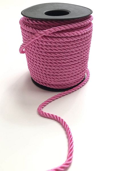 Hobigram Πλεξούδα Σχοινί Ροζ Κορδόνι Σχοινί 4 Mm 1 Mt – Σχοινί πλεξίματος, Κομψό Σχέδιο, Γυναικείο Αξεσουάρ – Σχοινί Πλεξίματος – Σχοινί Πλεξίματος