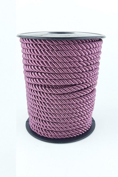 Hobigram Πλεξούδα Σχοινί Plum Cord Rope 6 Mm 25 Mt – Σχοινί πλεξίματος, Κομψό Σχέδιο, Γυναικείο Αξεσουάρ – Σχοινί πλεξίματος – Σχοινί πλεξίματος