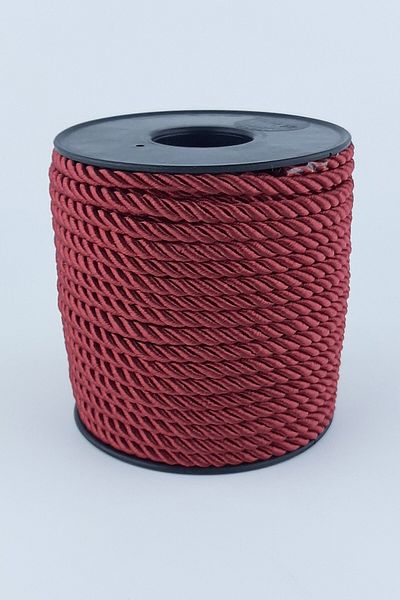 Hobigram Fire de tricotat Burgundy Kordonip 3 Mm 25 Mt – Design special, Accesoriu, Producție de calitate, Stil atrăgător – Tricotat