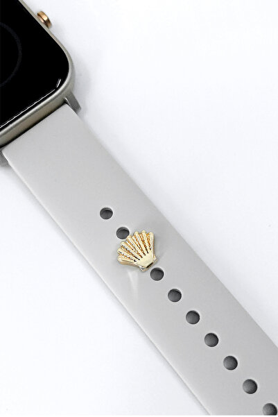 BearPear Watch Uyumlu İstiridye Figürlü Akıllı Saat Aksesuarı Smartwatch Charm