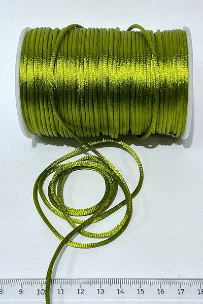 Hobigram Πλεκτό νήμα Green Brit Rope Rat Tail 10 Mt – Πλεκτό νήμα, κομψό σχέδιο, γυναικείο αξεσουάρ