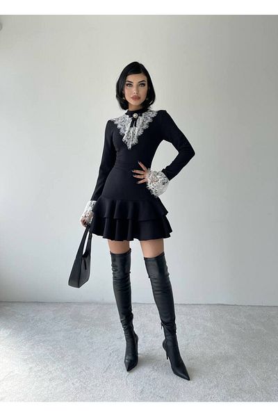 conconmoda Μίνι φόρεμα Dinah Lace Collar