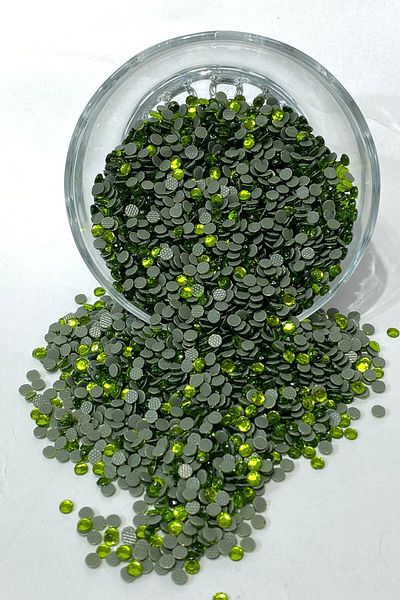 Hobigram Types of Lace Light Green Iron-On Stone 25 Gr – Lace, Stylish Design, Women's Accessory
