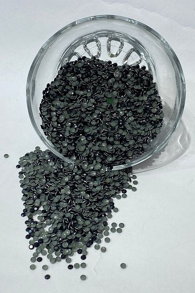 Hobigram Types of Lace Black Iron-On Stone 25 Gr – Lace, Stylish Design, Women's Accessory