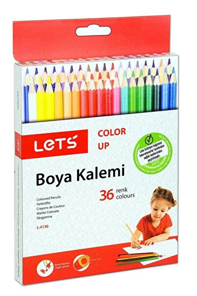 Lets 36 Renk Boya Kalemi