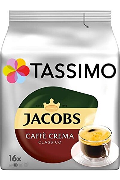 tassimo Jacobs Caffe Crema Classico Kapsül Kahve  16x
