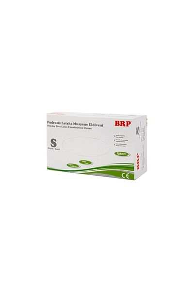 BRP قفازات لاتكس خالية من البودرة صغيرة