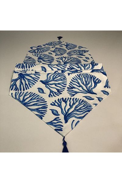 desen tasarım Αμερικάνικη υπηρεσία, Blue Coral Runner