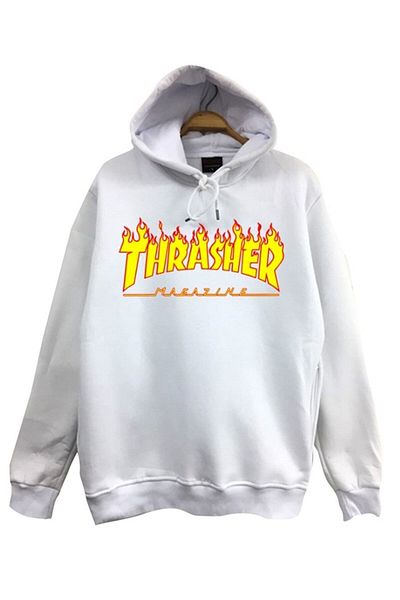 fame-stoned Унисекс суитшърт с качулка и щампа Thrasher