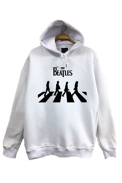 fame-stoned Φούτερ με στάμπα The Beatles