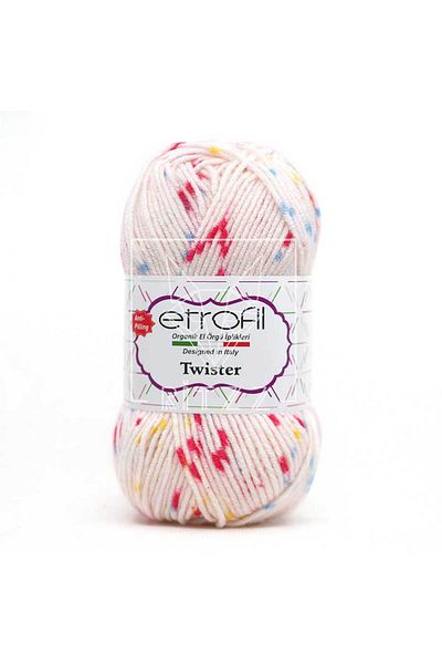 Etrofil Twister / Ροζ Σκόνη Κίτρινο Μπλε / SE232