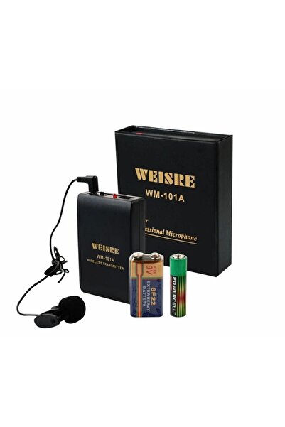 Wm-101A Profesyonel Kablosuz Yaka Mikrofon