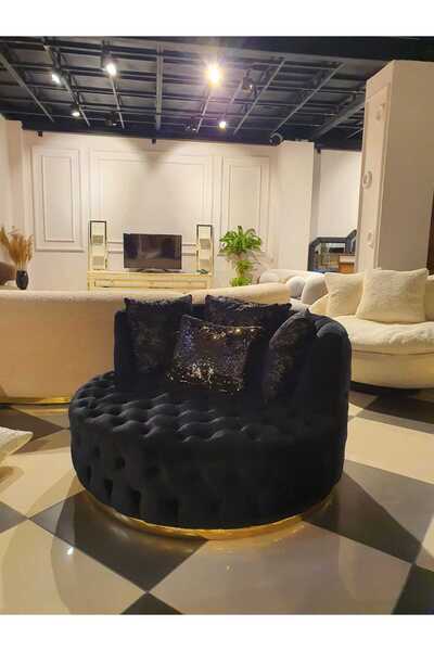 ERİZA Chester Giza Berjer (siyah) Gold kasa. Parlak Kadife Luna 20