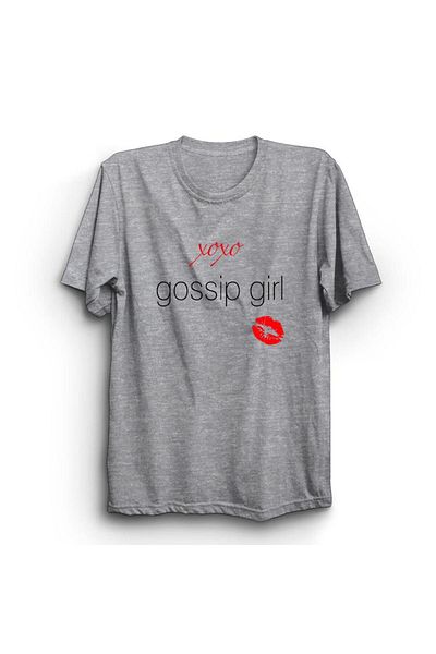 fame-stoned Gossip Girl Printed Tshirt