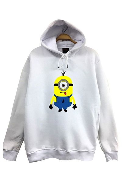 fame-stoned Φούτερ με κουκούλα με στάμπα Minions