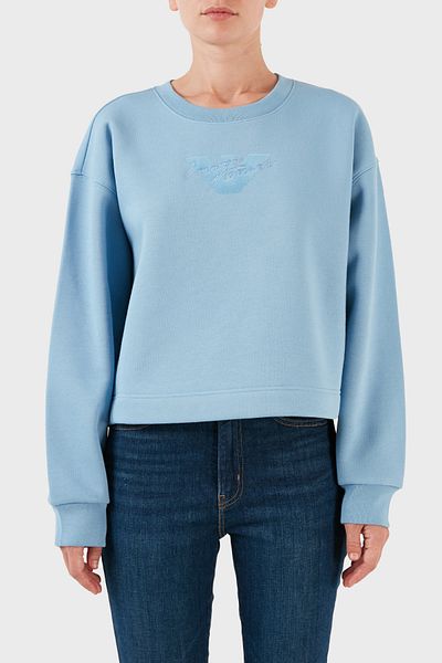 Armani outlet jeans sweatshirts