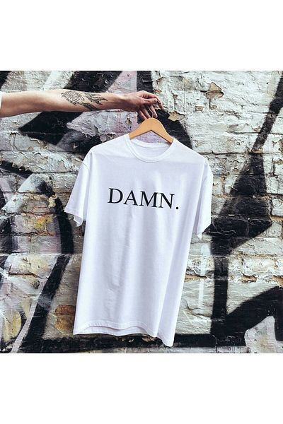 fame-stoned Μπλουζάκι με στάμπα White Damn