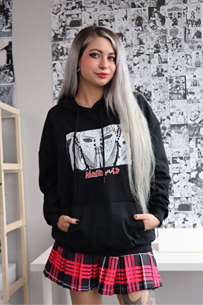 Gofeel سويت شيرت بطباعة حمراء ANIME SWEAT Sweathsirt 3 خيوط نقطية StreetWear ...