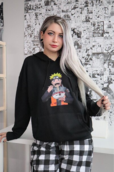 Gofeel MACHINE EATING ANIME SWEAT Sweatshirt 3 yarn Hoodie StreetWear Hoodie ...