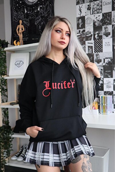 Gofeel لوسيفر سويت شيرت 3 خيوط راستر ستريتوير هوديي GOFEEL