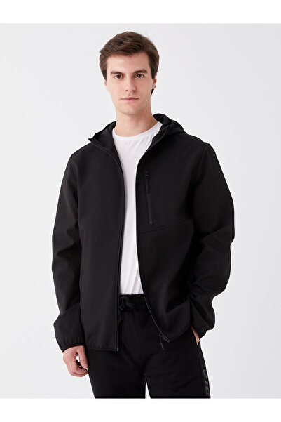 LC Waikiki Palton pentru bărbați - cu glugă și potrivire standard