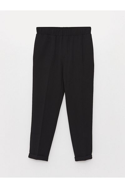LC Waikiki Comfortable Molded Women's Trousers with Elastic Waist