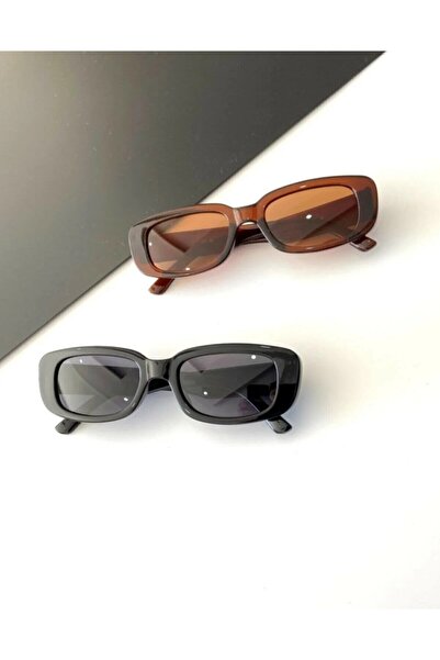 ANDİFLİ Kadın Vintage Güneş Gözlüğü 2'li