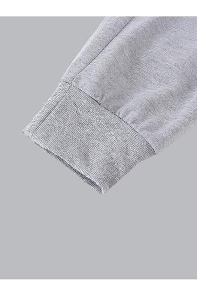 Adrift Guys Letter Floral Graphic Drawstring Eşofman Altı