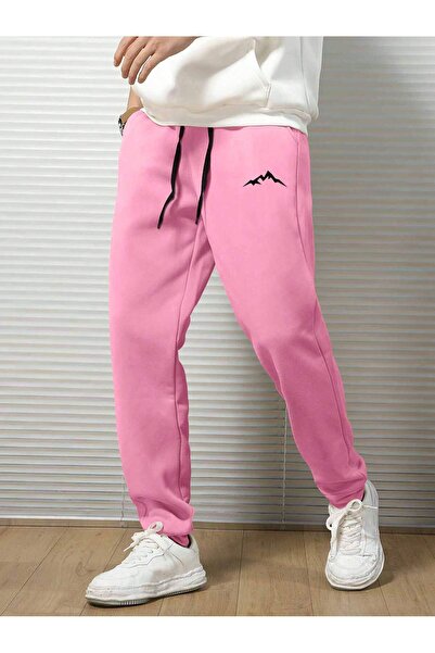 Adrift Φούτερ με σχέδιο βουνών και κορδόνι στη μέση